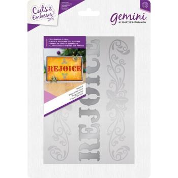Gemini Rejoice Cut and Emboss Folder - Schneide- und Prägeschablone - 