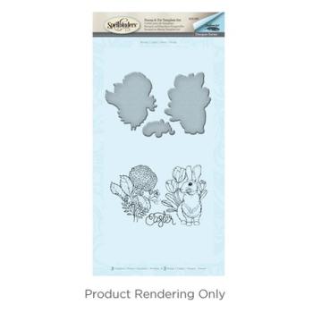 Spellbinders Stempel & Stanzset "Bunny Stamp And Die Set"