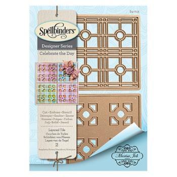 Spellbinders Die "Layered Til" Stanzschablone