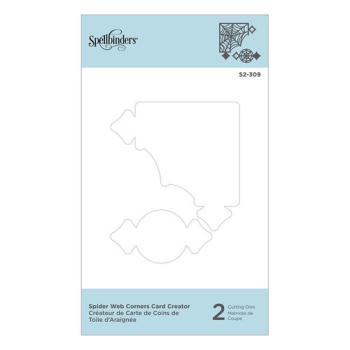 Spellbinders Dies "Spider Web Corners Card Creator Etched" Stanzschablonen
