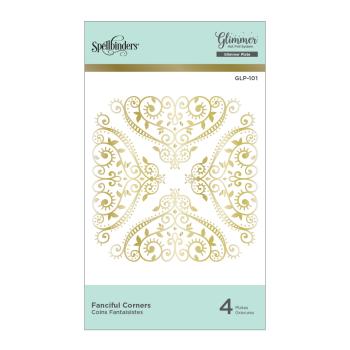 Spellbinders Hotfoil Plate - "Fanciful Corners"