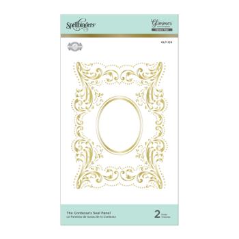 Spellbinders Hotfoil Plate - "The Contessa's Seal Panel"