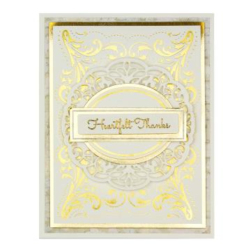 Spellbinders Hotfoil Plate - "The Contessa's Seal Panel"
