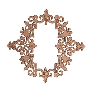 Spellbinders Hotfoil Plate - "Petite Looking Glass Frame"