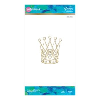 Spellbinders Hotfoil Plate - "Crowned Royalty"