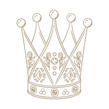 Spellbinders Hotfoil Plate - "Crowned Royalty"