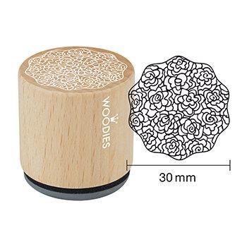 Woodies- Ornament - Rubber Stamp 