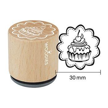 Woodies- Tartlet - Rubber Stamp 