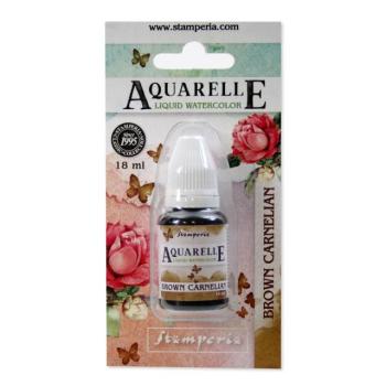 Stamperia Aquarelle Watercolor   " Brown Carnelian " 18ml - Aquarellfarbe