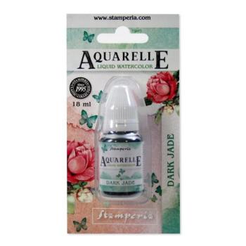 Stamperia Aquarelle Watercolor " Dark Jade " 18ml - Aquarellfarbe