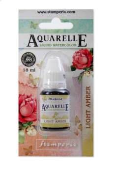 Stamperia Aquarelle Watercolor " Light Amber " 18ml - Aquarellfarbe