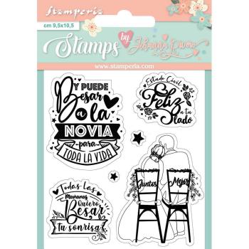 Stamperia Stempel "Toda la Vita" Clear Stamps