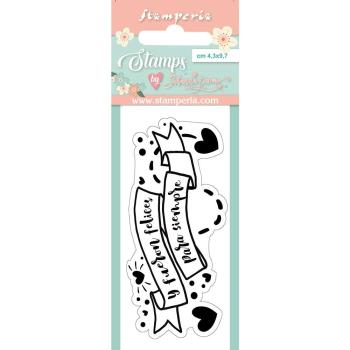Stamperia Stempel "Label" Clear Stamps