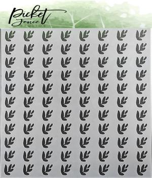 Picket Fence Studios "Leaves" Stencil - Schablone