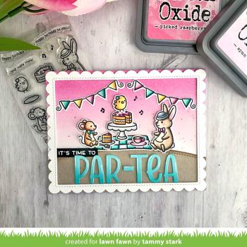 Lawn Fawn Stempelset "Tea-rrific Day Add-On" Clear Stamp