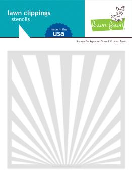 Lawn Fawn Stencil - Schablone - "Sunray Background"