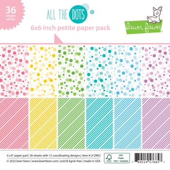 Lawn Fawn 6x6 "All the Dots" Paper Pad