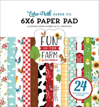Echo Park "Fun On The Farm" 6x6" Paper Pad