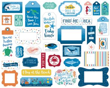 Echo Park "Sea Life" Frames & Tags