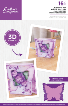 Crafters Companion -Butterfly Box - 3D Templates