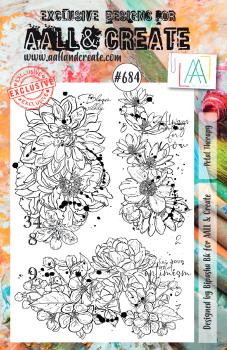 AALL and Create Petal Therapy Stamps - Stempel A5