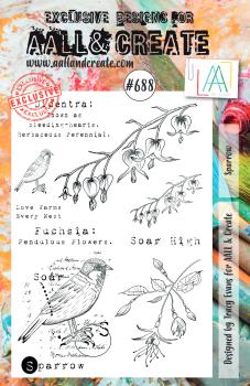 AALL and Create Sparrow Stamps - Stempel A5
