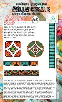AALL and Create African Voices Stamps - Stempel A6