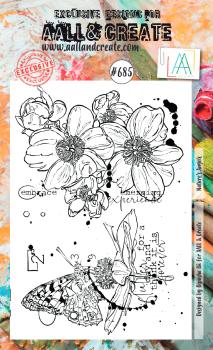 AALL and Create Nature's Angels Stamps - Stempel A6