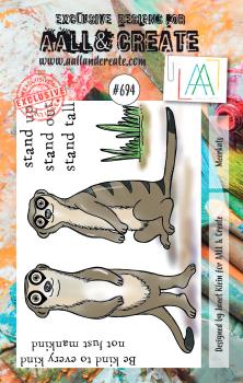 AALL and Create Meerkats Stamps - Stempel A7