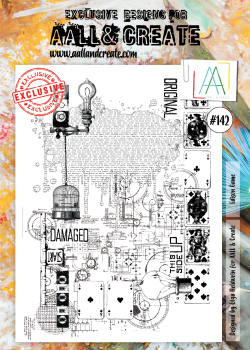 AALL and Create Edison Game  Stamps - Stempel A4