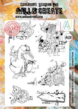 AALL and Create Farmyard Friends Stamps - Stempel A4
