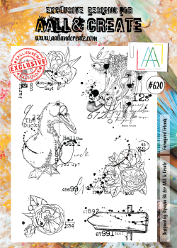 AALL and Create Farmyard Friends  Stamps - Stempel A4