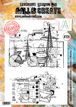 AALL and Create Postbox & Phonelines Stamps - Stempel A4