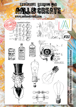 AALL and Create Steampunk Alchemist Stamps - Stempel A4