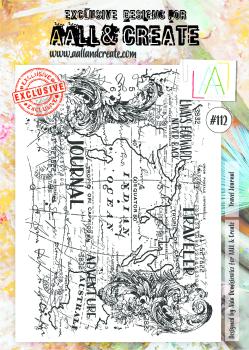 AALL and Create Travel Journal Stamps - Stempel A4