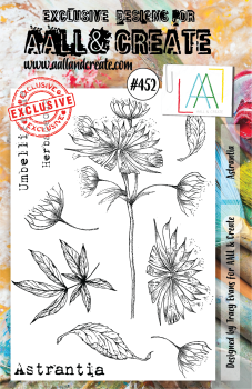 AALL and Create Astrantia Stamps - Stempel A5