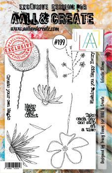 AALL and Create Eclectic Stems Stamps - Stempel A5