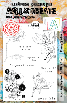 AALL and Create Elements of Nature Stamps - Stempel A5