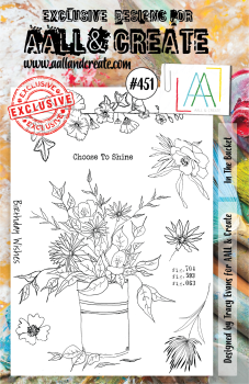 AALL and Create In the Bucket Stamps - Stempel A5