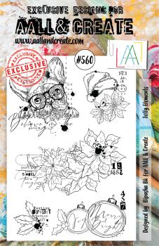 AALL and Create  Jolly Elements  Stamps - Stempel A5
