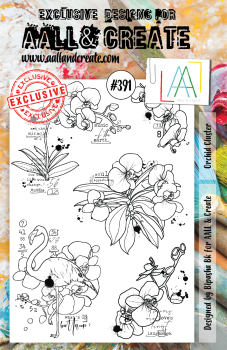 AALL and Create Orchid Cluster Stamps - Stempel A5