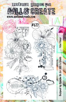 AALL and Create Petal Power Stamps - Stempel A5
