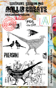 AALL and Create Pheasant Stamps - Stempel A5