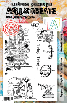 AALL and Create Phonebooth Elements Stamps - Stempel A5