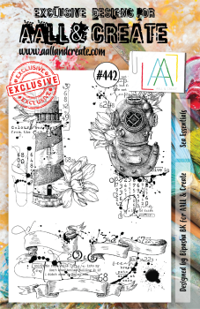AALL and Create Sea Essentials Stamps - Stempel A5
