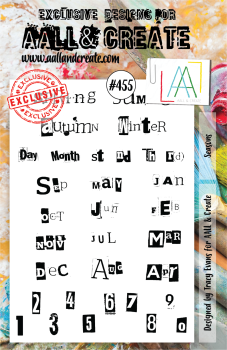 AALL and Create Seasons Stamps - Stempel A5
