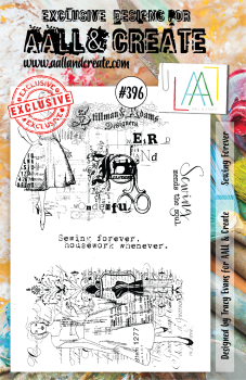 AALL and Create Sewing Forever Stamps - Stempel A5