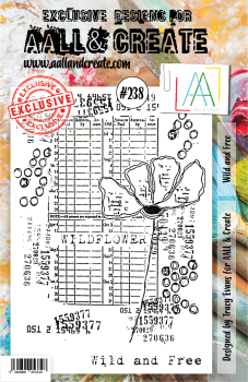 AALL and Create Wild and Free Stamps - Stempel A5