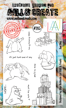 AALL and Create Bad Day Stamps - Stempel A6