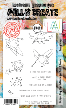 AALL and Create Beary Fairy Stamps - Stempel A6